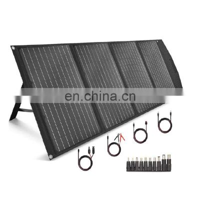 Outdoor Waterproof Folding Solar Panel 100W  Portable Foldable Solar Panel For Camping