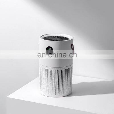 Hepa Filter Air Diffuser Portable Mini Air Home Purifier With Night Lighting photo-3