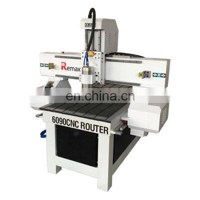 Cheap 6090 wod cnc router 4 axis machine for Remax sale