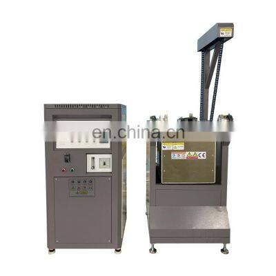 10kg 20kg 50kg 100kg chain tilting induction precious metal melting machine