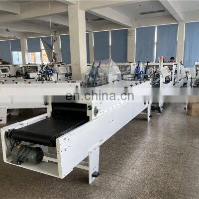 UFG600AG Automatic Pre-fold Crash Lock Bottom Folder Gluer, Fried Chicken Packaging Box Folding Gluing Machine