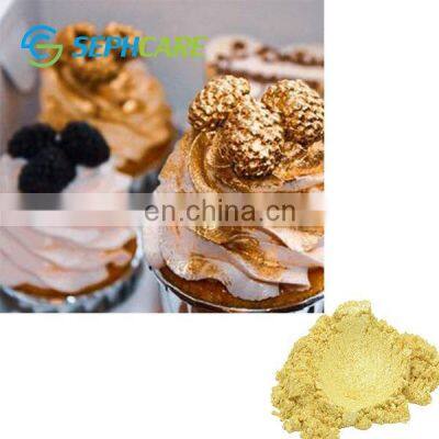Wholesale Edible Golden pearl powder luster dust food coloring additive supplies cake bakery decoration ingredients