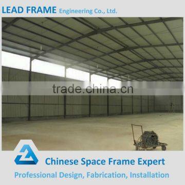 Custom long span steel structure fabricated warehouse