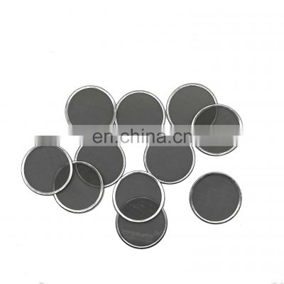 Industrial stainless steel round edge filter woven wire mesh