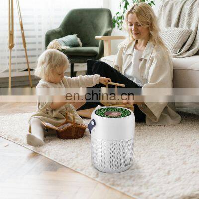 2022 Amazon Top Seller Smart Household Outdoor Camping HEPA Small Personal Desktop Mini Portable Air Purifier photo-4
