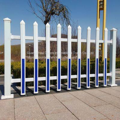 PVC guardrail fence terrace guardrail outdoor flower pond fence courtyard fence small fence green belt garden railing