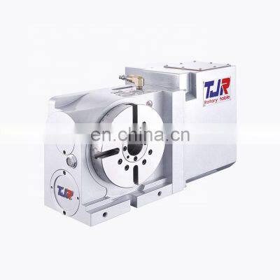 CNC milling machine use high accuracy TJR AR series index table powerful pneumatic 4th axis 170mm rotary table