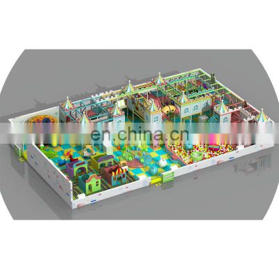 kids indoor fiberglass playground equipment  amusement park and soft Play Area