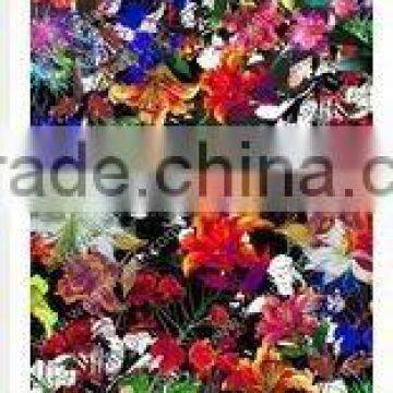Digital Print Custom Design Long Pure Silk Scarf photo-3