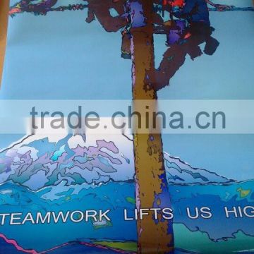 Printing cheaper poster banner in China for for pop star/baby/ religion/football