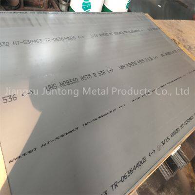 Manufacturers UNS N08330 Alloy Steel Plate, RA330, 1.4886 Alloy Plate, ASME SB536