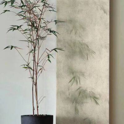 Imitation Hand-painted Wall Cloth Decorative Painting, Ink Chinese Style photo-4