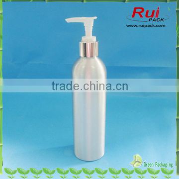 aluminum shampoo bottle