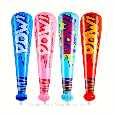 20 Inch Cool Sports Inflatable Baseball Bat with Custom Logo for Birthday Party Favors