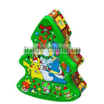 Xmas decoration tree tin boxes for gifts