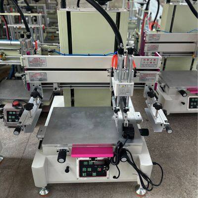 Mini Type 4060 Flatbed Phone Case Pvc Film Paper Bag Box Silk Screen Printing Machine photo-5