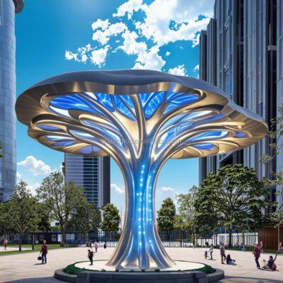 Современная неровная гравировка листьев из нержавеющей стали / Дизайн с геометрическими узорами средневосточного стиля