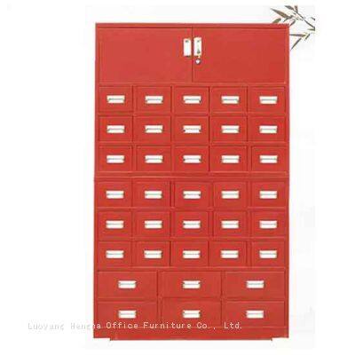 Großkapazitiver Apotheken-Schrank mit mehreren Schubladen für chinesische Medizin | Ideal zum Lagern chinesischer Kräutermittel photo-3