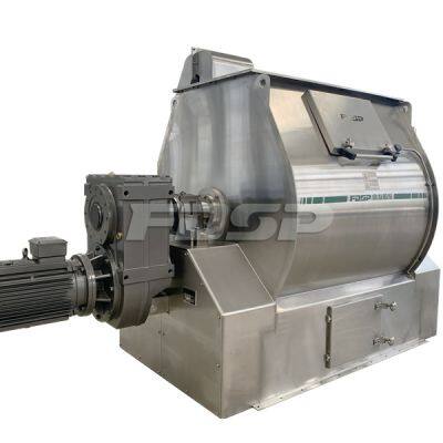 SDHJ Stainless Steel Single Shaft Paddle Mixer for Free Flowing Dry Solid Materials photo-2