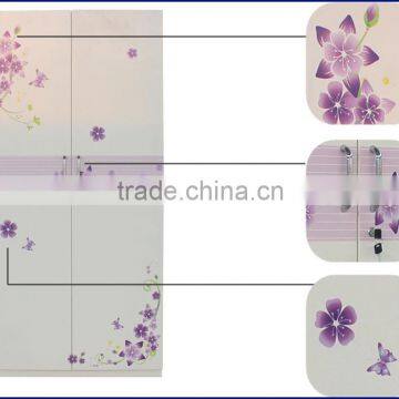 Bedroom Furniture Set Double Door Metal Wardrobe 2 Shelves KD White American Flexible Wardrobe photo-6