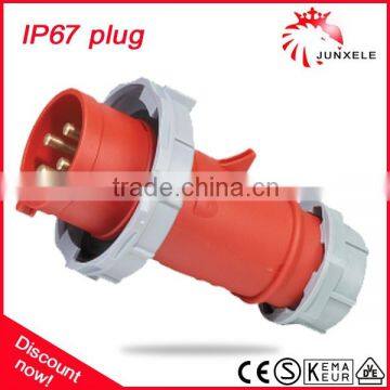 IP67 16A 400V 4P high end type industrial plug