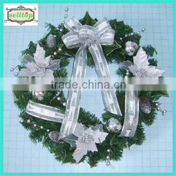 cheap direct factory christmas decoration wreath