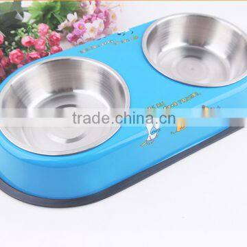 CCPB-S002 2015 New Available Colorful SS Pet bowl, dog proof cat bowl , bowl and cat bowl