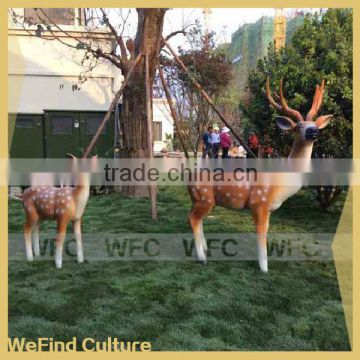 Lifelike Animal FRP Decorative Sculpture for Amusement Park