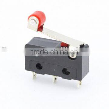 3Pin All New Limit Switch With Pulley N/O N/C 5A250VAC KW11-3Z Mini Micro Switch Factory Direct Sale photo-3