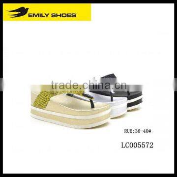 Softly summer outdoor High Heel sole pcu slipper