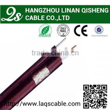 coaxial cable rg6,rg11with messenger OEM