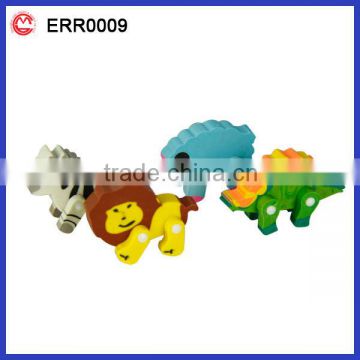 hot sell shape rubber puzzle eraser