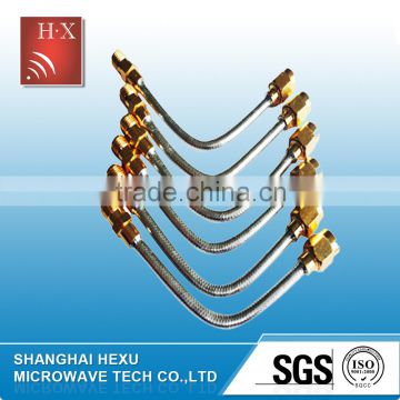 RF Cable Assemblies, Flexible, Low Loss, Semi-Flexible