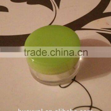 5g, 8g,10g Transparent Cosmetic Jar for Skin Care Use