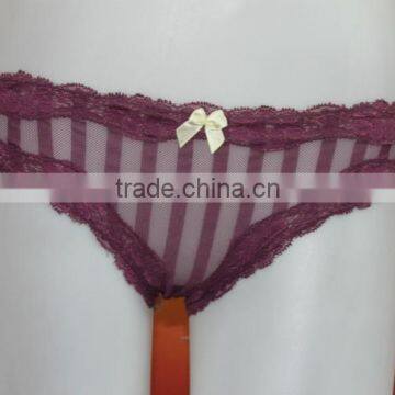 Shantou factory sexy lace underwear,sexy transparent panty nightywear