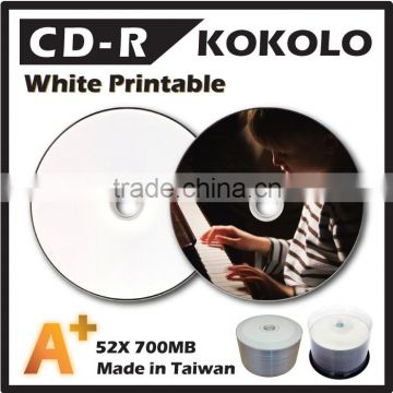 Taiwan A + Full Color/ Printable CD R, 700MB 52X, cd manufacturing