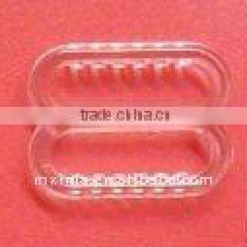 Bra clear plastic slider