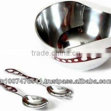 Aluminum Salad Bowl Set