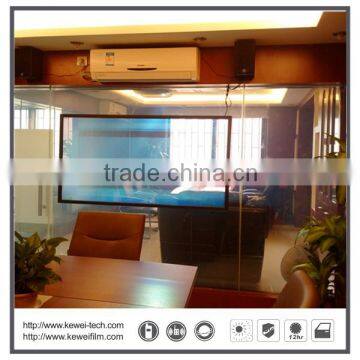 Customized smart film for business space ,Switchable smart film,Turn off matte white