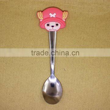 Promotional Stainless Steel Kids Spoon With Lovely Header photo-3