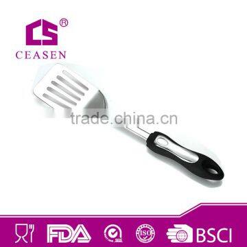 kitchen utensils tools of stainless steel egg turner frying turner slotted turner