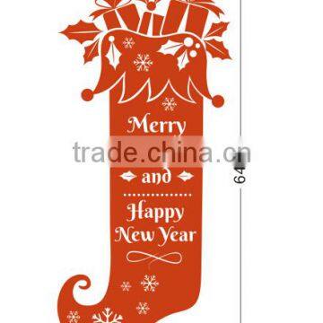 [Alforever]Sock Style Merry Christmas and Happy New Year Decals photo-2