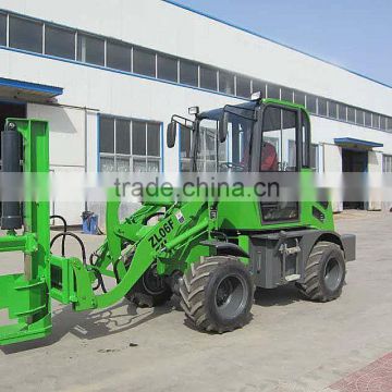 0.8ton mini loader with log splitter