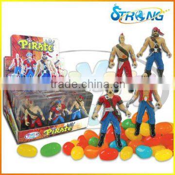 Small Pirate Character Candy Toy in PVC box