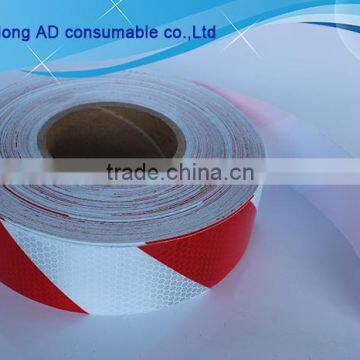 Good quality double color honeycomb reflective tapes yellow reflective film reflective self adhesive tape manufacturer