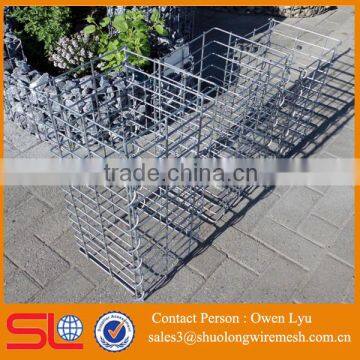 5*10 Mesh Size Welded Mesh Gabion Box (ISO Factory)