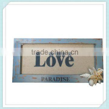 Wooden antique Love wall sign craft for home wall decoration