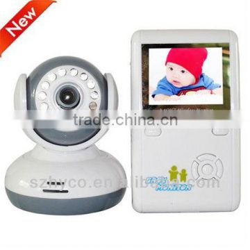 NEW Style Wireless Baby Monitor 2.4 inch TFT LCD Wireless monitor to Night Vision Two Way Talk