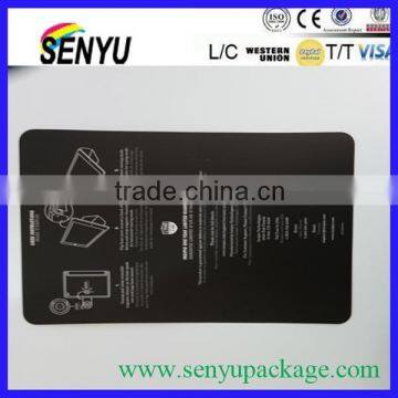 Customized made Paper iPad card Printing for sale