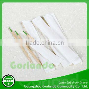 individual Wood Mint flavored paper wrap toothpicks                        
                                                Quality Choice